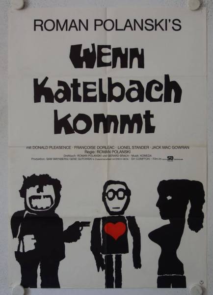 Cul-de-Sac re-release german movie poster